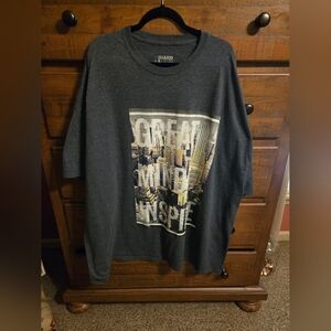 Hard Ten Men's T-shirt W/saying.  Size 5XL